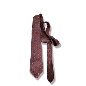 Euc Red Christian Dior Tie Cravates - image 1